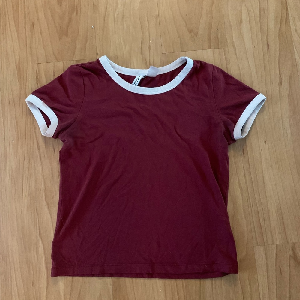 Divided short term/crop top